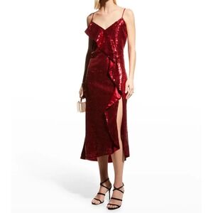 Mestiza New York Natalia Sequin Midi Slip Dress Size X-Small
